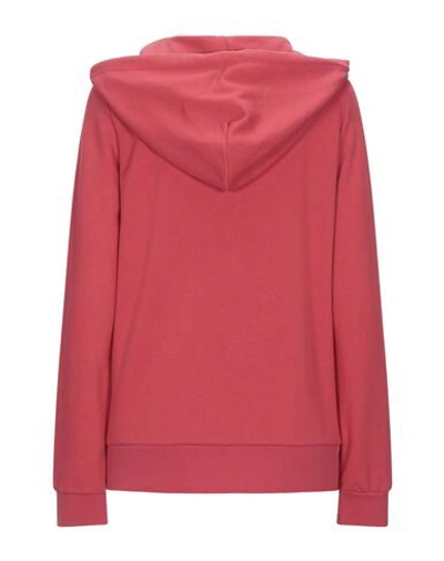Shop Love Moschino Woman Sweatshirt Red Size 6 Cotton, Polyester, Elastane