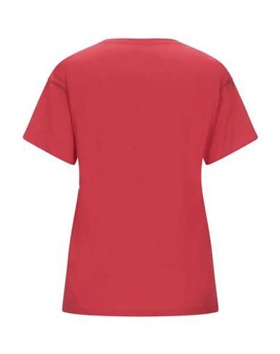 Shop Frankie Morello Woman T-shirt Red Size Xs Cotton