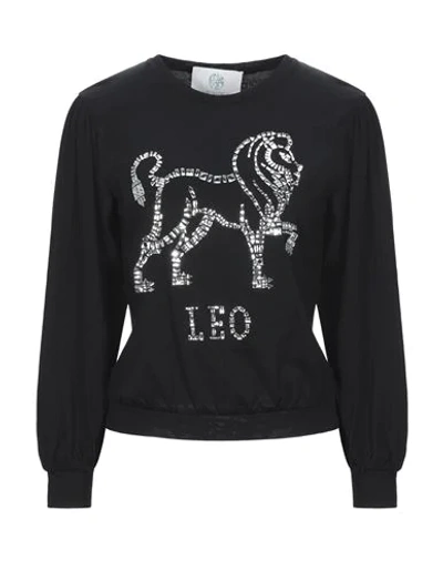Alberta Ferretti T-shirts In Black