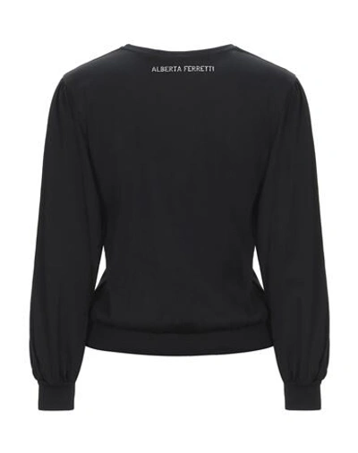 Alberta Ferretti T-shirts In Black