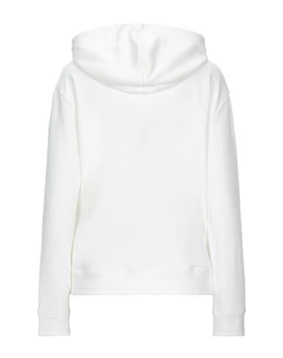 Shop Frankie Morello Woman Sweatshirt White Size M Cotton, Polyamide