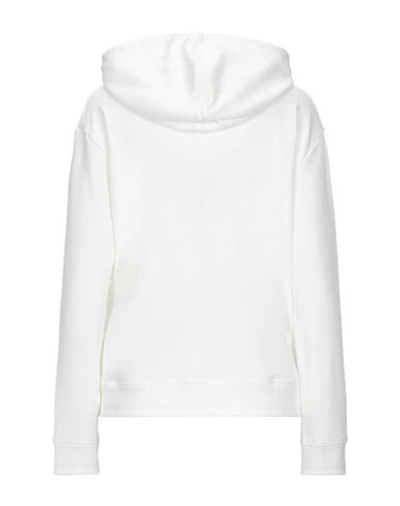 Frankie Morello Print Hoodie In White