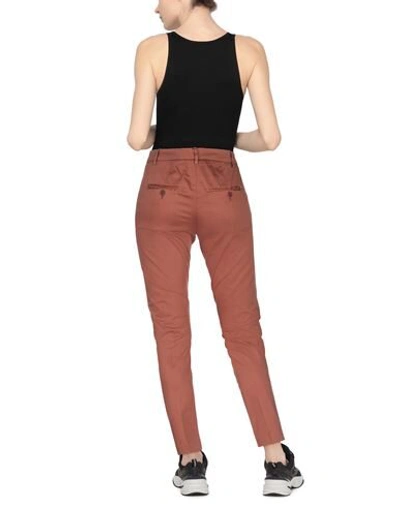Shop Dondup Woman Pants Tan Size 28 Cotton, Elastane In Brown