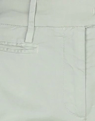 Shop Dondup Woman Pants Light Green Size 31 Cotton, Elastane