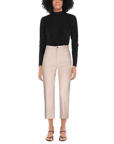 Shop Mauro Grifoni Pants In Dove Grey