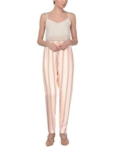 Shop Alessia Santi Casual Pants In Sand