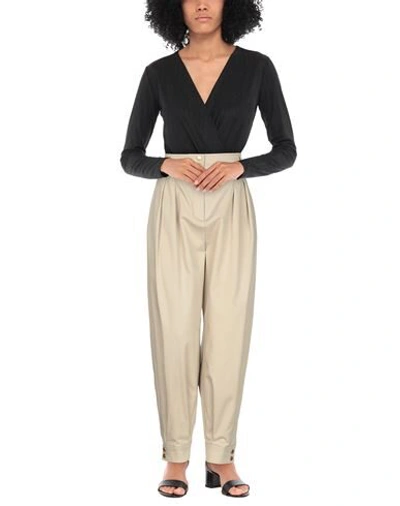 Alberta Ferretti Pants In Beige