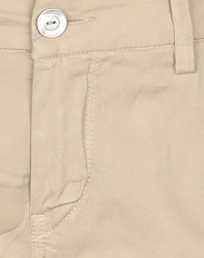 Shop Re-hash Re_hash Woman Shorts & Bermuda Shorts Sand Size 26 Cotton, Elastane In Beige