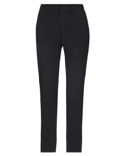 Shop J Brand Woman Pants Midnight Blue Size 24 Cotton, Elastane