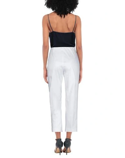 Clips Pants In White