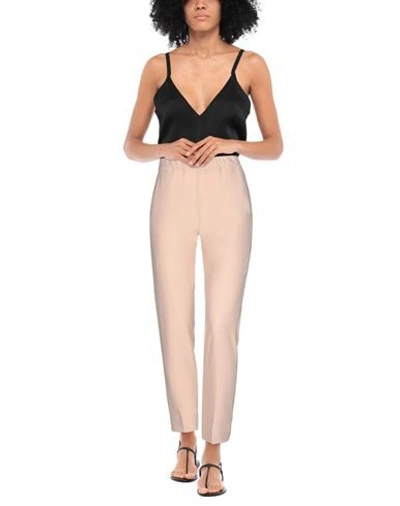 Shop D-exterior D. Exterior Woman Pants Blush Size 6 Polyester, Elastane In Pink