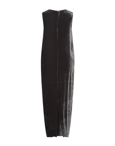 Shop Fabiana Filippi Woman Maxi Dress Lead Size 2 Viscose, Silk, Brass