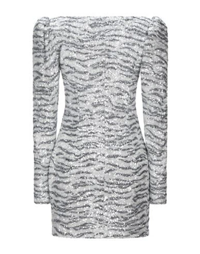 Shop In The Mood For Love Short Dresses In Silver