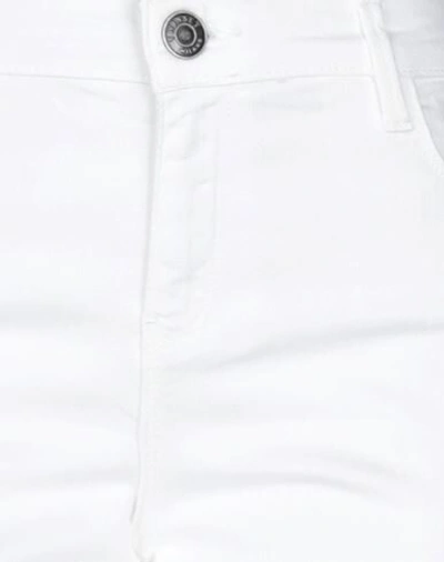 Shop Twinset Woman Jeans White Size 25 Cotton, Polyester, Elastane