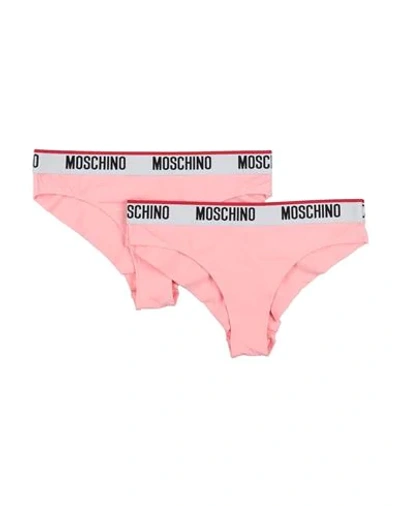 Shop Moschino Briefs In Pink