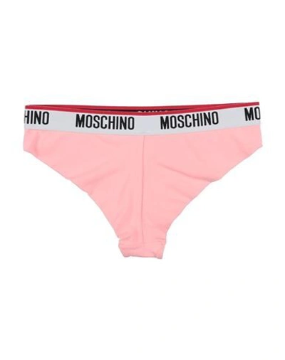 Shop Moschino Briefs In Pink