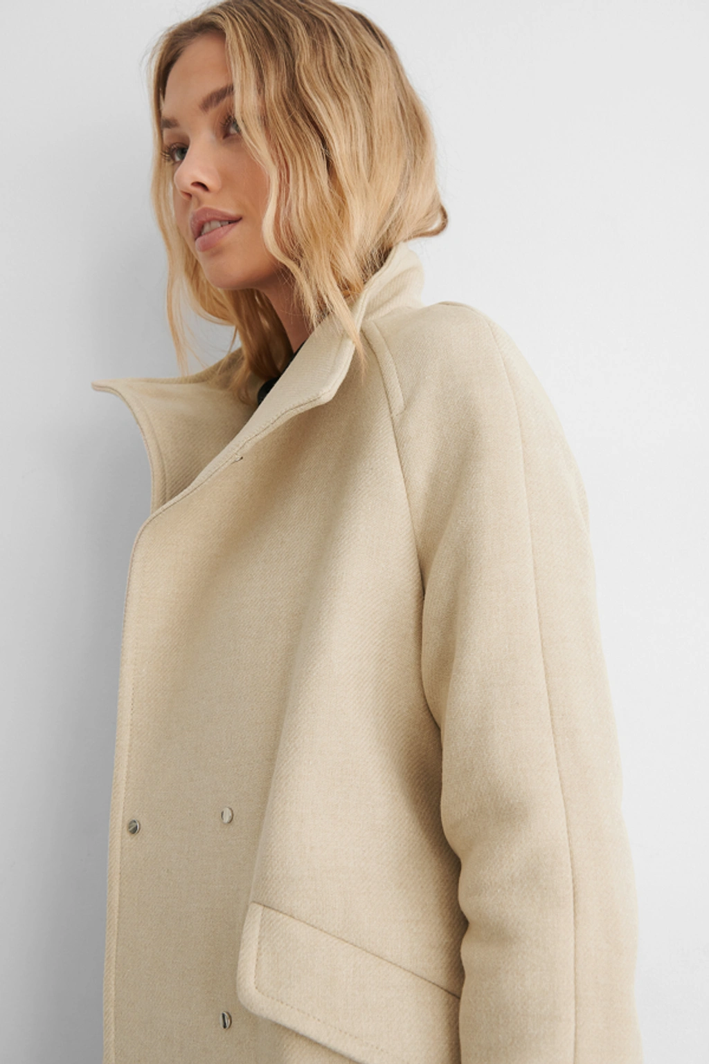 Mango Venus Coat Beige In Light Beige ModeSens
