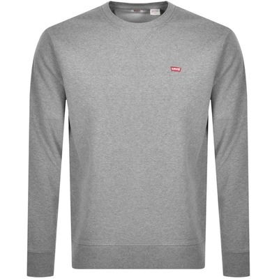 Shop Levi's Levis Crew Neck Sweatshirt Grey