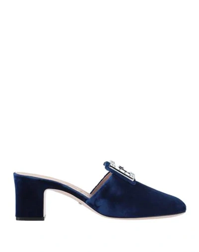 Shop Gucci Mules And Clogs In Blue