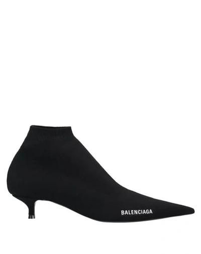 Shop Balenciaga Ankle Boots In Black