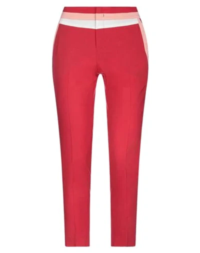 Shop Pt Torino Woman Pants Red Size 4 Virgin Wool, Elastane
