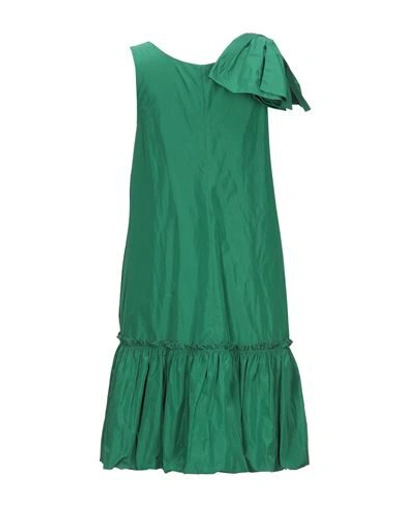 Shop Essentiel Antwerp Short Dresses In Green