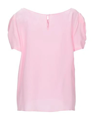 Shop Boutique Moschino Shirts & Blouses With Bow In Pink