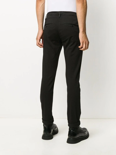 Shop Dondup Gaubert Trousers In Black