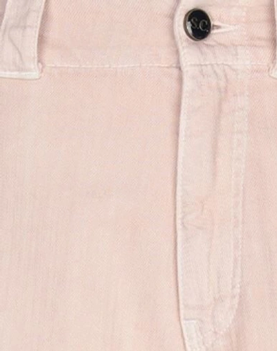 Shop Semicouture Woman Jeans Light Pink Size 29 Cotton