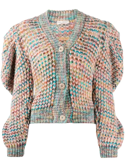 Shop Ulla Johnson Fiora Chunky Knit Cardigan In Pink