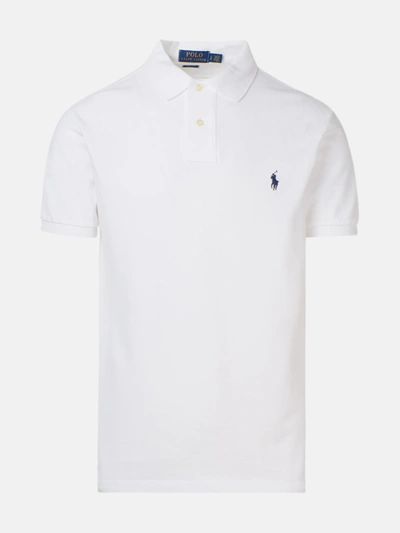 Shop Polo Ralph Lauren White Polo Shirt