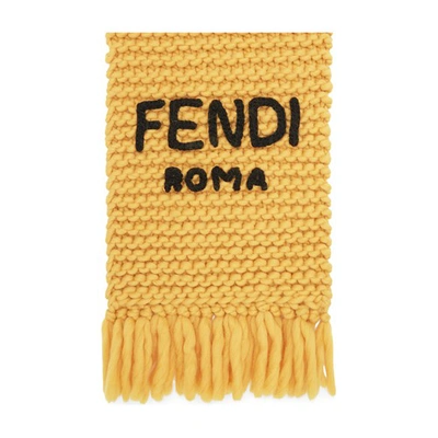 Fendi Monogram-Knit Scarf
