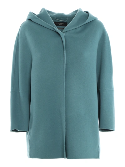 Shop Weekend Max Mara Rapace Wool Jacket In Blue