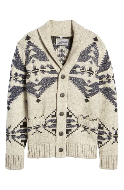 schott motif cardigan