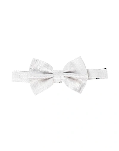 Shop Emporio Armani Bow Ties In White