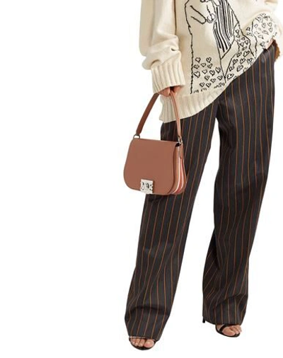 Shop Calvin Klein 205w39nyc Handbags In Tan