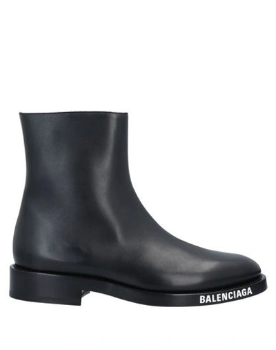 Balenciaga Black Soft Boots | ModeSens