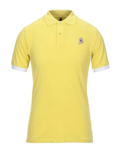 Shop Invicta Man Polo Shirt Yellow Size S Cotton