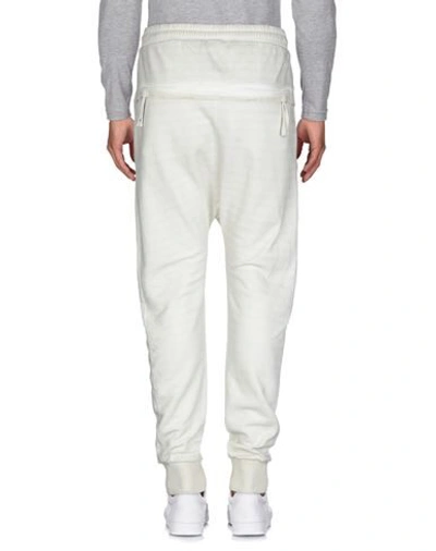 Shop Thom Krom Casual Pants In Ivory