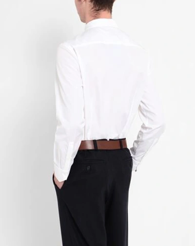 Shop Yoox Net-a-porter For The Prince's Foundation Man Shirt White Size 40 Cotton