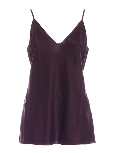 Shop Max Mara Lucca Top In Purple