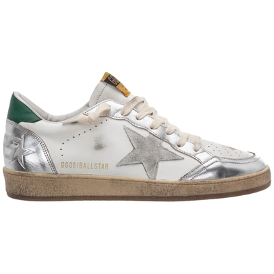 Shop Golden Goose Men's Shoes Leather Trainers Sneakers Ballstar In White