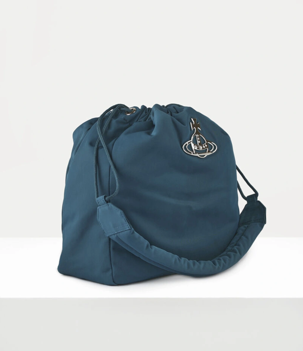 Vivienne Westwood Hilary Bucket Bag Blue ModeSens
