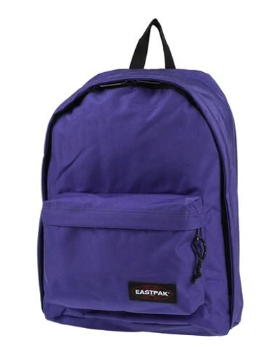 Shop Eastpak Backpacks In Purple