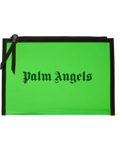 Shop Palm Angels Handbag In Green