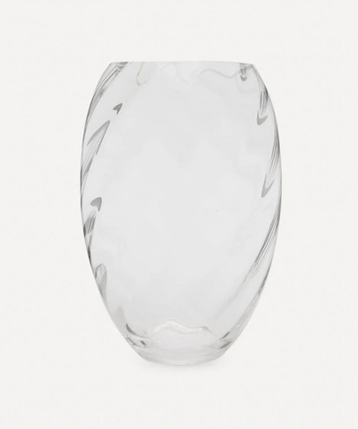 Shop Klimchi Tall Marika Vase In Clear