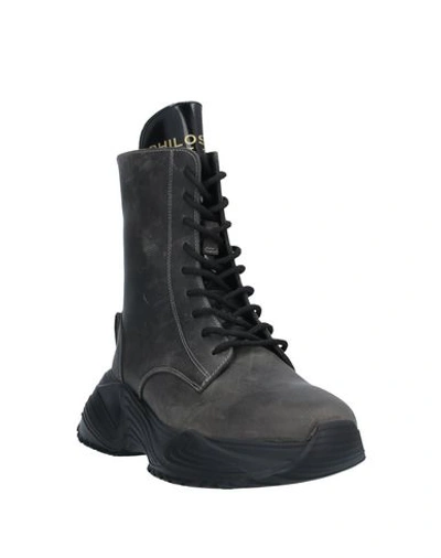 Philosophy Di Lorenzo Serafini Ankle Boots In Black