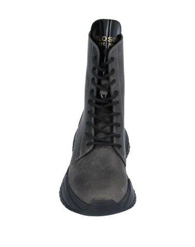 Philosophy Di Lorenzo Serafini Ankle Boots In Black