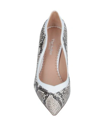 The Seller Pumps In White