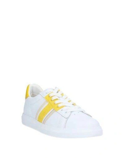 Shop Tory Burch Woman Sneakers White Size 11 Calfskin